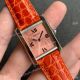 Swiss Quartz Cartier Tank Solo Salmon Dial Copy Watch Couple Wrist (2)_th.jpg